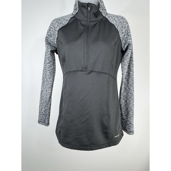 Hind Pullover Fleece Lined Jacket Women's Medium Quarter Zip Black - Picture 5 of 13